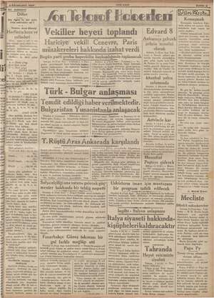    5 Kânunusani 1937 | bahisleri: e ilm ilgisi ile bir asla irca edilebilir mi? Yazan: ne Avni Ulusay “Harflerin hece ve...