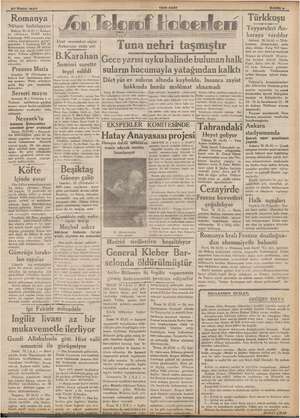   27 Nisan 1937 Romanya Nütusu fazlalaşıyor e omanyanın nü 19 milyon bin kişi da tesbit a miştir. Tahmii ildiğine 3 Rom öy