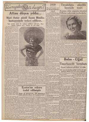  SAYFA : 6 1 1939 emi ii sergisi yeni bir hayata başlangıç alaca amirim; Tiryakiliğin (o güzellik üzerinde tesiri tütün...