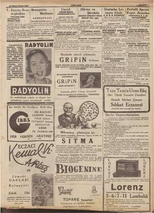    ayi. Fratelli Sperco Vapur Acentası ADRİATİCA S.A.Dİ NAYİGATİONE ZARA 3 Pazar 1939 T. Bovven Rees | Messageries Umdal...