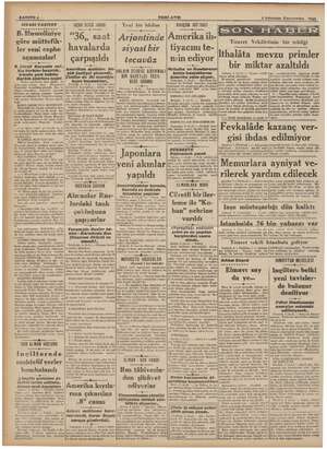     Gün dün özi 5 m ” . ” ğ iken © OSAHİFE4 YENİ ASIR SIYASI VAZIY ET klise KAUÇUK İHTAYACI e er 5 Aâwstos Cersamba 1943 UZAK