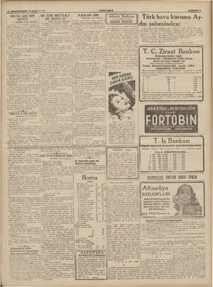    Türk hava kurumu Ay- ı şubesinden: lama mintakamızdan toplan eriler, 18/11/942 tarihin- e kadar 20 gün müddet e ii aşmaya