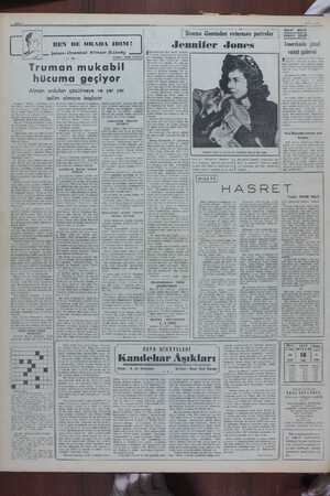  Sayfa 4 BEN DE ORADA İDİM! — Yazan: Oramiral William D.Leahy M d0 — Çevireni Halâk TANSUĞ Truman mukabil hücuma geçiyor Alman