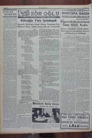  HERKESİN ANLADIĞI GİBİ ea aeamramreren aa 'Ya Sahiden Öyle Sansak Alman Devlet Reisi Hitler, Roo-| seveltin mesajına cevap