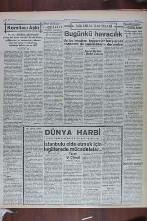    30 Mayıs 1941 gözeee Yazan olan bu' genç sevmeğe hakkı var mı idi? Tefrika Birdenbire mevkiini ve va- iyetini hatırladı.