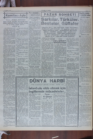  1 Hazlran 1998 F TC Komeîa ! &%â&ağ l e— — MURA Yazan ve Tefrika Araba Kalkandelenden çıktık | Petrof amı ıl oldu. Güneş...