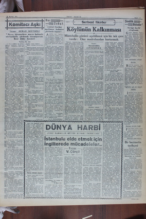    Yazan: Beni — Evet! Kalbime bir kurşun gıkman) istiyorum. Bunu yap !Cevdet! Yalvarırım sana beni söldür. Cevdet tek bir...