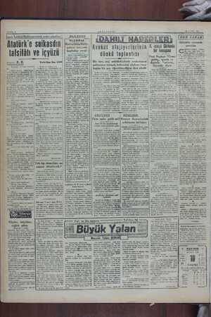    b t | , SAYFA: 2 -lzmir îst;l;lâl Ma;kemesînde neler görd Atatürk'e m? sulkasdın tafsilâtı Ve İçyüzü C. R. — Bendenize...