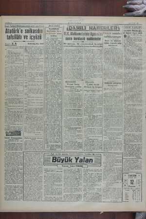    ! | D S PT !Vğmiî;(iklâl Mılıkeı;ıesinde neler gördüm? Atatürk'e suikasdın tafsilâtı ve içyüzü zan (. R BK — O halde niçin