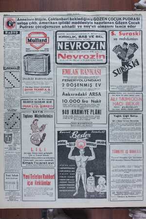    Ânnelere Müjde. AARARI DARARARARARARARADI Çoktanberi b SABAH ll OCAK . 1949 eklediğiniz GÖZEN ÇOCÜK PUDRASİ satışa çıktı.