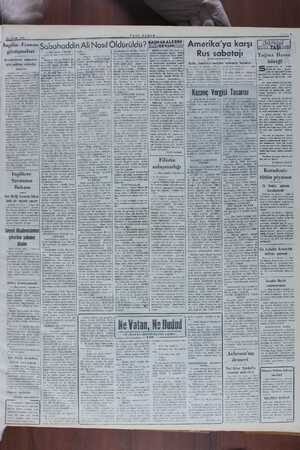    14 OCAK 1919 “Tngiliz- Fransız ÇG bahaddin Ali Nasıl Öldürüldü? görüşmeleri Komünizmle mücadele | jiçin mühim tedbirler...