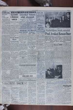    10 MART 1949 Norveçten Sonra Türkiye mi? Lmım Tadyosuna — göre, Sovyetlerin Ankara sefiri- nin, Dışişleri Bakanlığımıza mü-