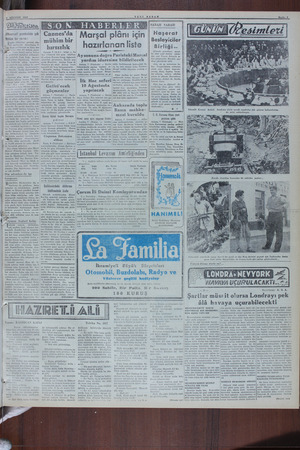  | | £ AĞUSTOS 1950 A DİYİrRutka (Observer) gazetesinin çok Mühim bir yazısı : j tÖRüErer) anleli, lll İ sürimünda Anbellaliki