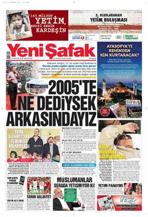 Yeni Şafak Gazetesi 3 Haziran 2012 kapağı