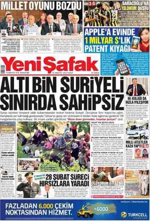        — TÜRKİYE'NİN BİRİKİMİ 26 AĞUSTOS 2012 PAZAR ALTI BIN SURİYELİ giy, SINIRDA SAHIPSIZ > Suriye rejiminin kimyasal silah