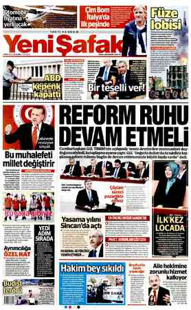   Em Z 7 TURKIY 2 EKİM 2013 ÇARŞAMBA 5 50 KURUŞ Bu muhalefeti millet değiştirir Erdoğan muhalefetin tutumu hakkında. halefete