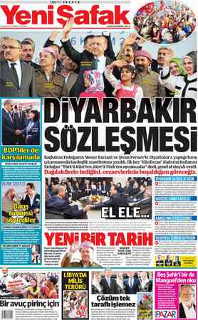  TÜRKİYE'NİN BIRIKIMI 17 KASIM 2013 PAZAR © 50 KUR — EN Gam | 2 , al (e TD karşılamada Başbakan Erdoğan'ın Mesut Barzani ve