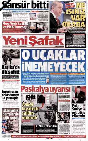    Yeni Şafak'ın Türkce, TO a1 OO TEDD | 'tan açıklama apar aYİAİA Yeni Şafak'ın 10 milyona yaklaşan hesap- sarsilluğeileciiy