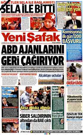  “Cumhurbaşkanı Erdoğan'ın başkanlığında toplanan Eve 6.5 saat süren Milli Güvenlik Kurulu bildirisinde, Türkiye'nin, sınırlar