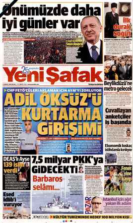  ğnümüzde c iy —A var > 8 sale Diyarbakır mitinginde konuşan e Om Erdoğan, “Bu seçim en çok > Kürt ii için bir beka ;...