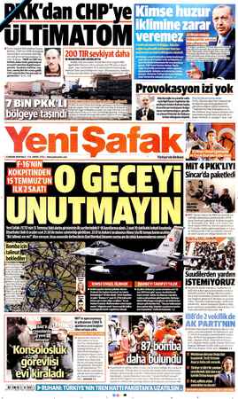     'dan CHP've/777 Terör örgütü PKK elebaşı Duran Kalkan, CHP'nin HDP desteğiyle Katre elli yafafa TR MİC > a, ye çi al...