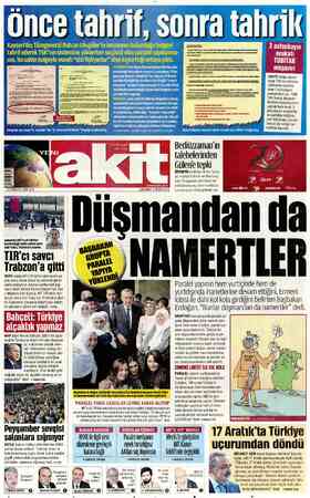 Yeni Akit sayfa 1