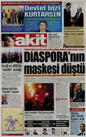 Yeni Akit sayfa 1