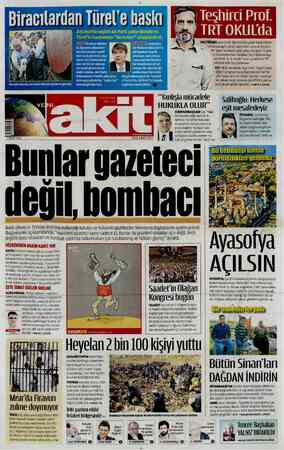 Yeni Akit sayfa 1