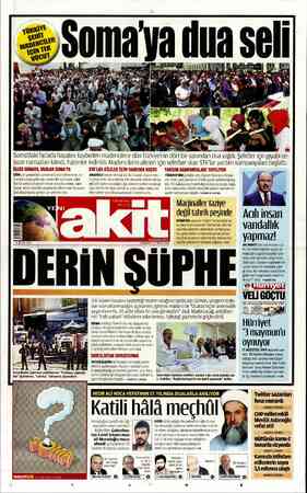 Yeni Akit sayfa 1