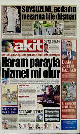 Yeni Akit sayfa 1