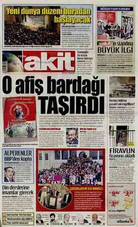 Yeni Akit sayfa 1