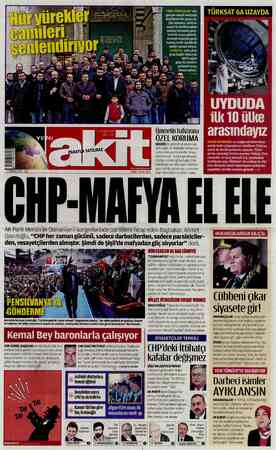 Yeni Akit sayfa 1