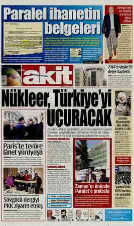 Yeni Akit sayfa 1
