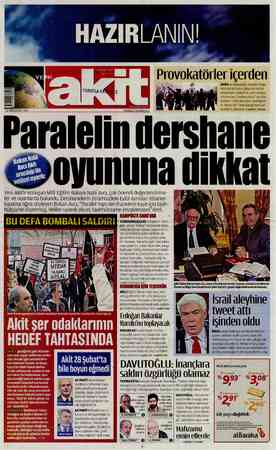 Yeni Akit sayfa 1