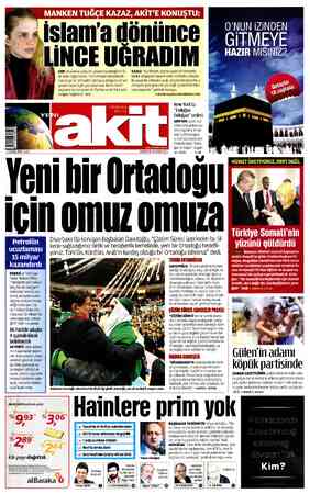 Yeni Akit sayfa 1