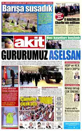 Yeni Akit sayfa 1