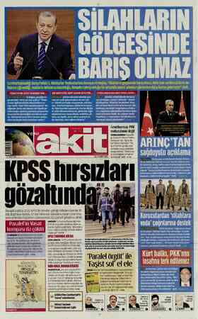 Yeni Akit sayfa 1