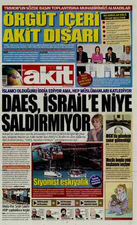 Yeni Akit sayfa 1