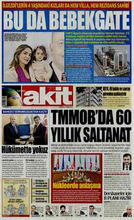 Yeni Akit sayfa 1