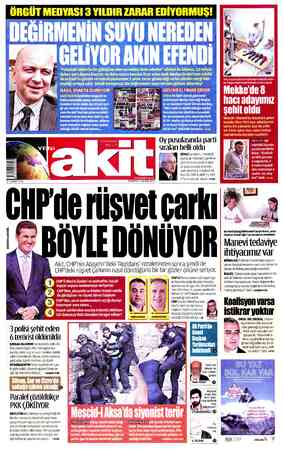  ÖRGÜT MEDYASI 3 YILDIR ZARAR EDİYORMUŞ! DEĞİRMENİN SUYU NEREDEN GELİYOR AKIN EFENDİ “Fetullah Gülen'in bir gülüşüne tüm...
