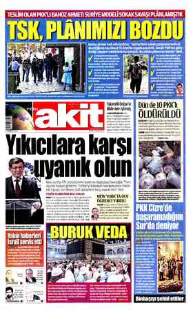 Yeni Akit sayfa 1