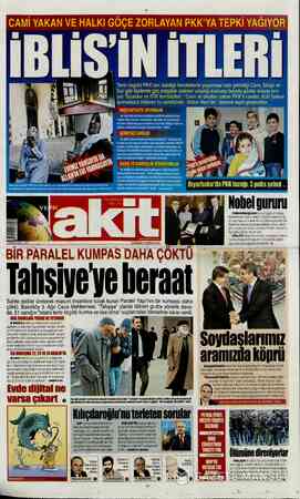 Yeni Akit sayfa 1