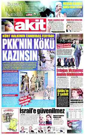Yeni Akit sayfa 1