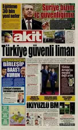  104 branşa 30 bin öğretmenin ataması, Cum- hurbaşkanı Recep Tayyip Erdoğan'ın katılımıy- la gerçekleştirildi. B MEB Şura...