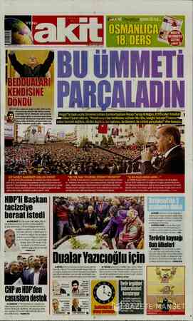  AA FETÖ'nün 1 numaralı sanığı Fetullah Gülen'in Pen- ğ silvanya'da gerçekleştirdiği beddua seansla- rı kendisine döndü....