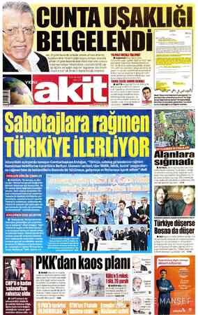  Akit, 28 Şubat davasında cuntacılar yanında saf tutan dönemin Başbakanı Mesut Yılmaz'ın ipliğini pazara çıkartıyor. Ankara'da
