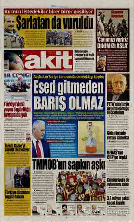  Bölücü terör örgütü PKK'nın, -ı 'ÇİŞLÜER' Bdkfa““â* Di “ara- ; T T Sa ında kırmızı İis- vesinde oluşturdugu HPG'nin düğü...