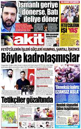 Yeni Akit sayfa 1