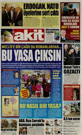 Yeni Akit sayfa 1