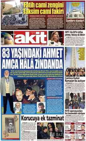 Yeni Akit sayfa 1
